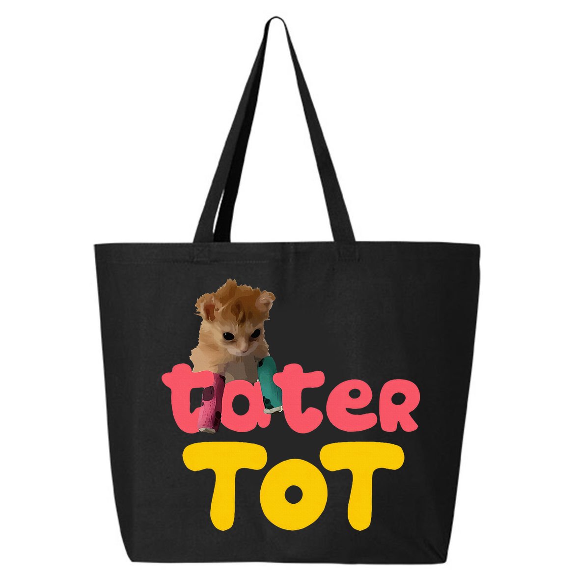 Tater Tot Cute Cat 25L Jumbo Tote
