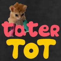 Tater Tot Cute Cat 25L Jumbo Tote
