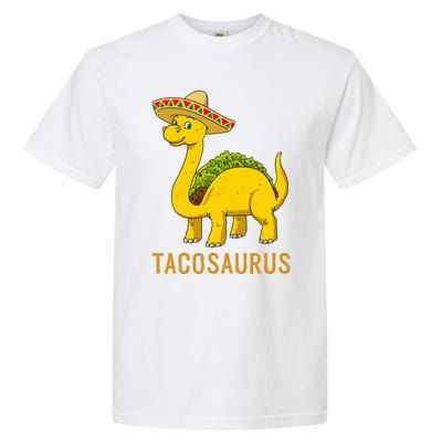 Taco Tuesday Cinco de Mayo Taco Dinosaur Tacosaurus Garment-Dyed Heavyweight T-Shirt