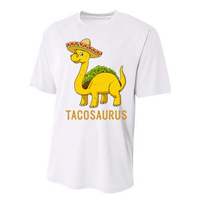 Taco Tuesday Cinco de Mayo Taco Dinosaur Tacosaurus Performance Sprint T-Shirt