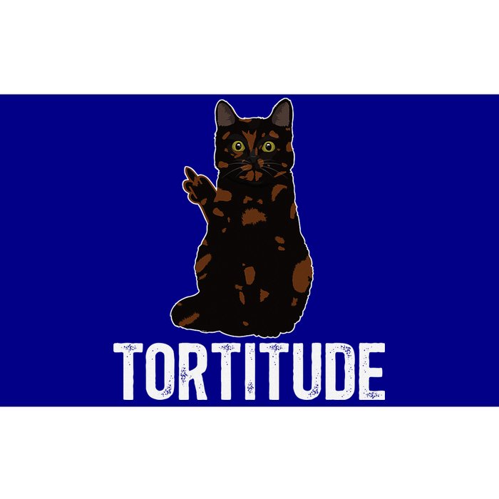 Tortitude Tortoiseshell Cat Owner Tortie Cat Lover Bumper Sticker