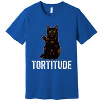 Tortitude Tortoiseshell Cat Owner Tortie Cat Lover Premium T-Shirt