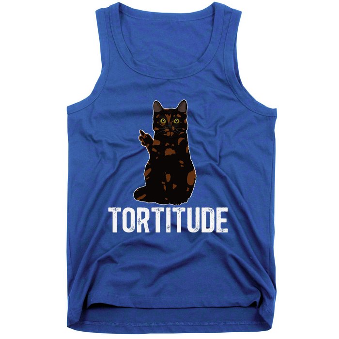 Tortitude Tortoiseshell Cat Owner Tortie Cat Lover Tank Top