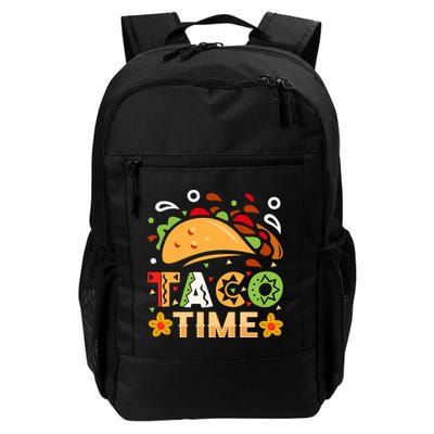 Taco Time, Cinco De Mayo T , Tacos Backpack