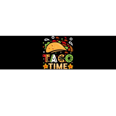 Taco Time, Cinco De Mayo T , Tacos Bumper Sticker