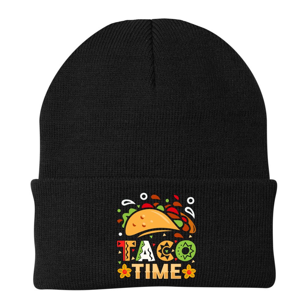 Taco Time, Cinco De Mayo T , Tacos Beanie