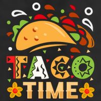 Taco Time, Cinco De Mayo T , Tacos Golf Towel