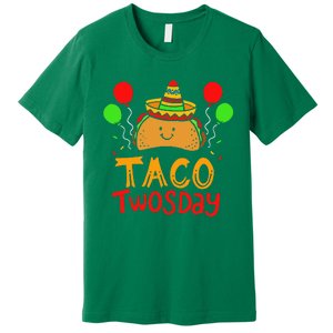 Taco Twosday Cinco De Mayo 2 Year Old Birthday Premium T-Shirt