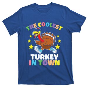 Thanksgiving The Coolest Turkey In Town Meaningful Gift T-Shirt