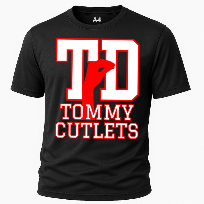 Td Tommy Cutlets New York Italian Football Cooling Performance Crew T-Shirt