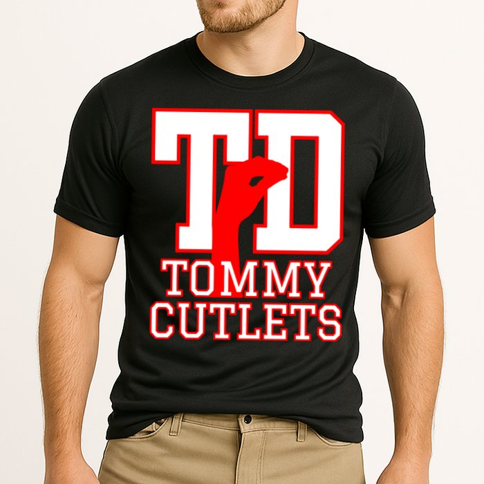 Td Tommy Cutlets New York Italian Football Cooling Performance Crew T-Shirt