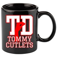 Td Tommy Cutlets New York Italian Football 11oz C Handle Ceramic Mug