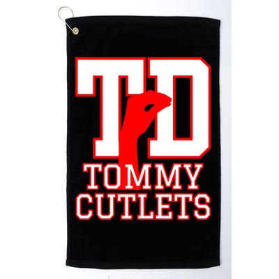 Td Tommy Cutlets New York Italian Football Golf Towel