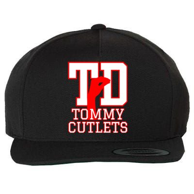 Td Tommy Cutlets New York Italian Football Wool Snapback Cap