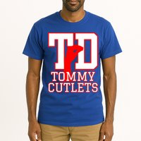 Td Tommy Cutlets New York Italian Football Tall T-Shirt