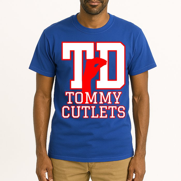 Td Tommy Cutlets New York Italian Football Tall T-Shirt