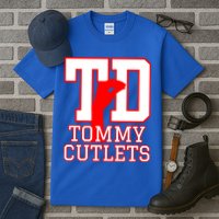 Td Tommy Cutlets New York Italian Football Tall T-Shirt