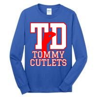 Td Tommy Cutlets New York Italian Football Tall Long Sleeve T-Shirt