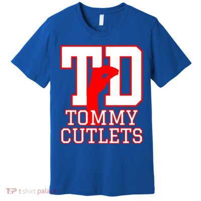 Td Tommy Cutlets New York Italian Football Premium T-Shirt