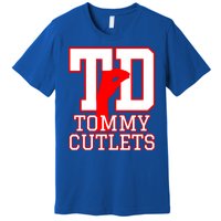 Td Tommy Cutlets New York Italian Football Premium T-Shirt