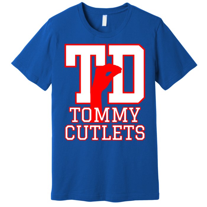 Td Tommy Cutlets New York Italian Football Premium T-Shirt