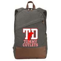Td Tommy Cutlets New York Italian Football Cotton Canvas Backpack