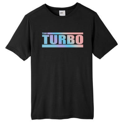 Team Turbo Challenge (Rainbow) Racing Great Gift Tall Fusion ChromaSoft Performance T-Shirt