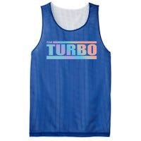 Team Turbo Challenge (Rainbow) Racing Great Gift Mesh Reversible Basketball Jersey Tank