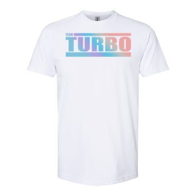 Team Turbo Challenge (Rainbow) Racing Great Gift Softstyle CVC T-Shirt