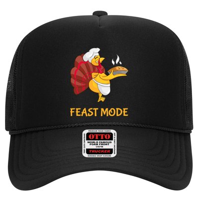 Thanksgiving Turkey Chef Feast Mode Meaningful Gift Trucker Hat