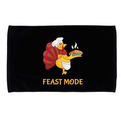 Thanksgiving Turkey Chef Feast Mode Meaningful Gift Microfiber Hand Towel