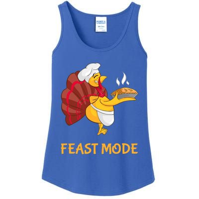 Thanksgiving Turkey Chef Feast Mode Meaningful Gift Ladies Essential Tank