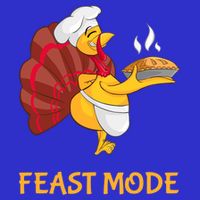 Thanksgiving Turkey Chef Feast Mode Meaningful Gift 16 in Basic Backpack