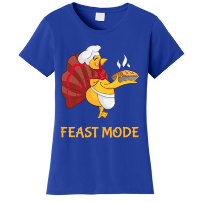 Thanksgiving Turkey Chef Feast Mode Meaningful Gift Women's T-Shirt