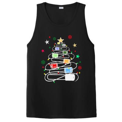 Test Tubes Christmas Tree Chemistry Phlebotomy Lab Scientist PosiCharge Competitor Tank