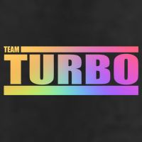 Team Turbo Challenge (Rainbow) Racing Great Gift 7 Panel Mesh Trucker Snapback Hat