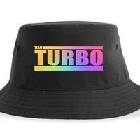 Team Turbo Challenge (Rainbow) Racing Great Gift Sustainable Bucket Hat