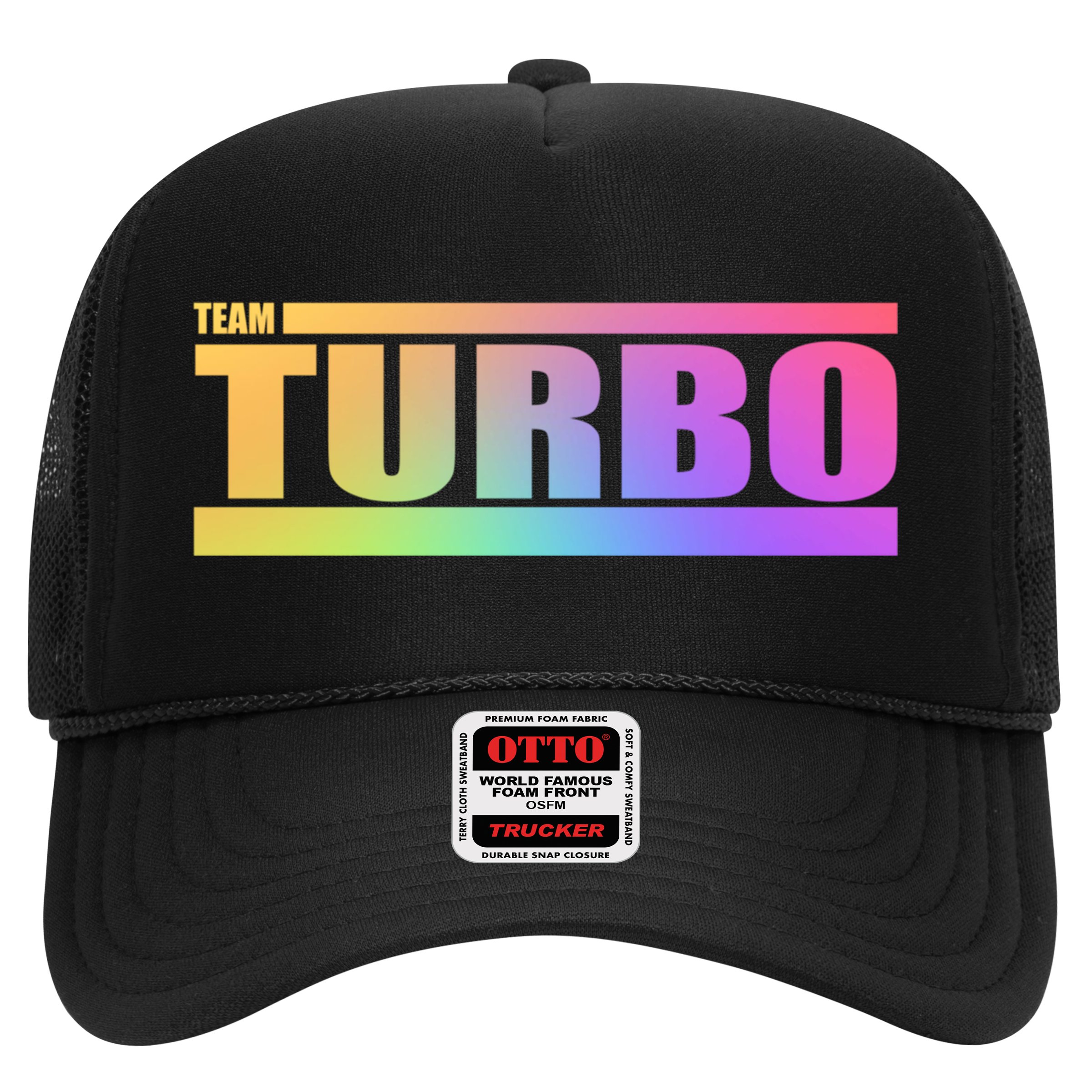 Team Turbo Challenge (Rainbow) Racing Great Gift Hat