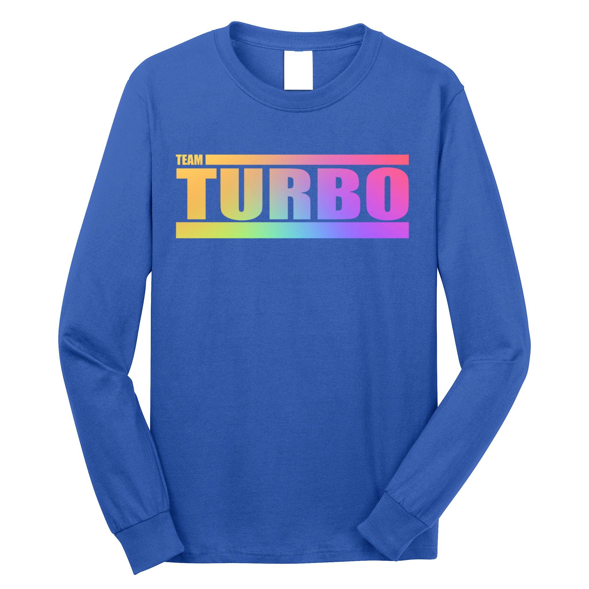 Team Turbo Challenge (Rainbow) Racing Great Gift Long Sleeve Shirt