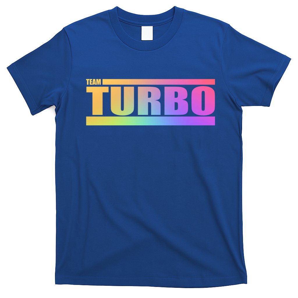 Team Turbo Challenge (Rainbow) Racing Great Gift T-Shirt