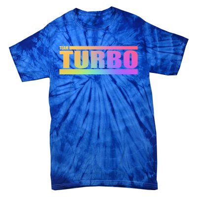 Team Turbo Challenge (Rainbow) Racing Great Gift Tie-Dye T-Shirt