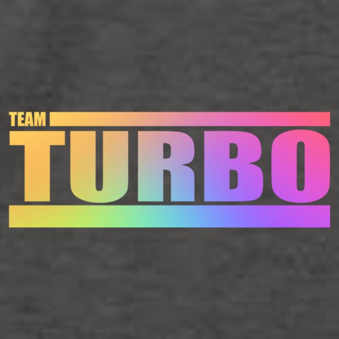Team Turbo Challenge (Rainbow) Racing Great Gift Vector Backpack
