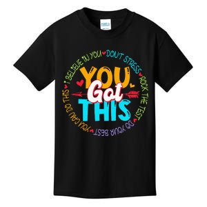 Teacher Testing Day You Got This Exam Kids T-Shirt