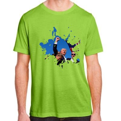 Triumphant Trump Defend Democracy Political Adult ChromaSoft Performance T-Shirt