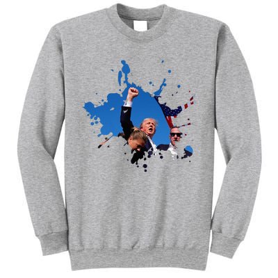 Triumphant Trump Defend Democracy Political Sweatshirt