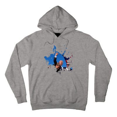 Triumphant Trump Defend Democracy Political Tall Hoodie