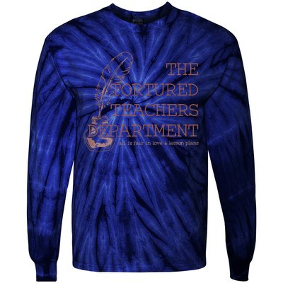 Tortured Teachers Department Tie-Dye Long Sleeve Shirt