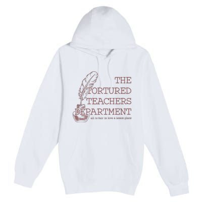 Tortured Teachers Department Premium Pullover Hoodie