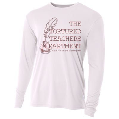 Tortured Teachers Department Cooling Performance Long Sleeve Crew