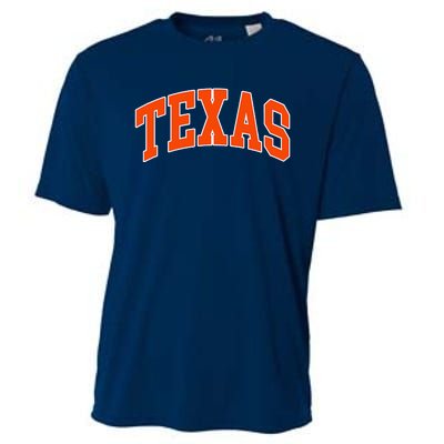 Texas Throwback Design TX Classic Cooling Performance Crew T-Shirt